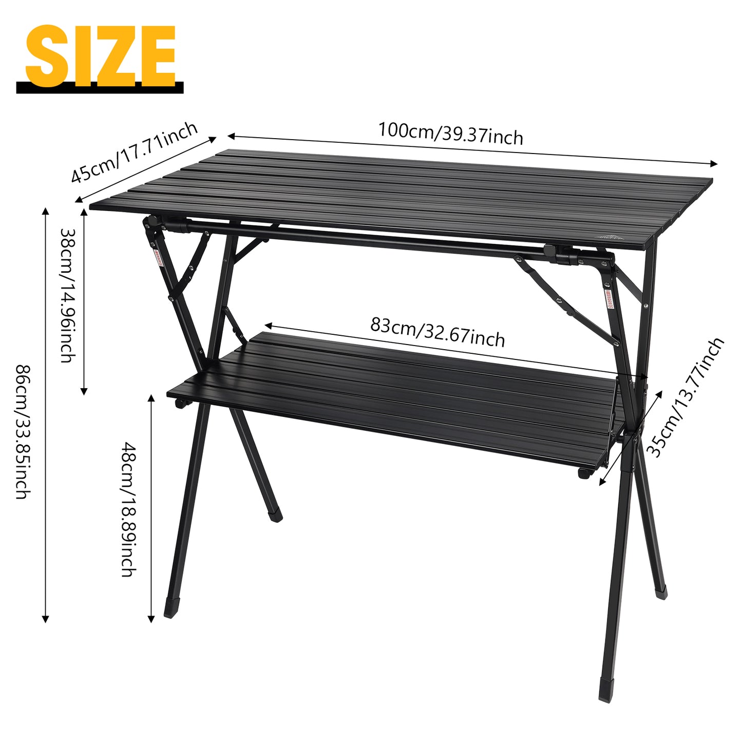 AREFFA Camping Table