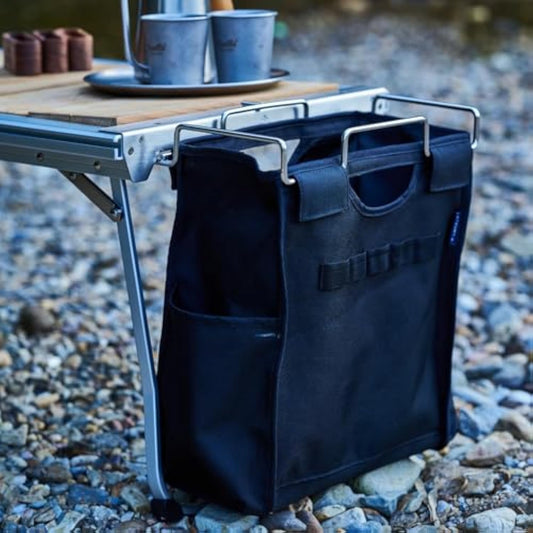 AREFFA Side Storage Bag for Camping Table, Outdoor Storage Box